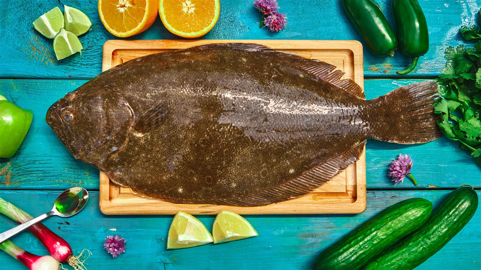 ceviche de cardeau et aguachile de pomme