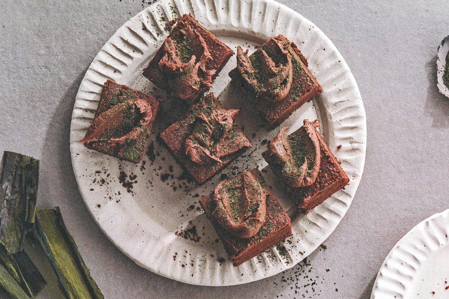 Brownies aux algues