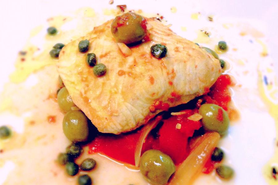 Esturgeon à la Catalane