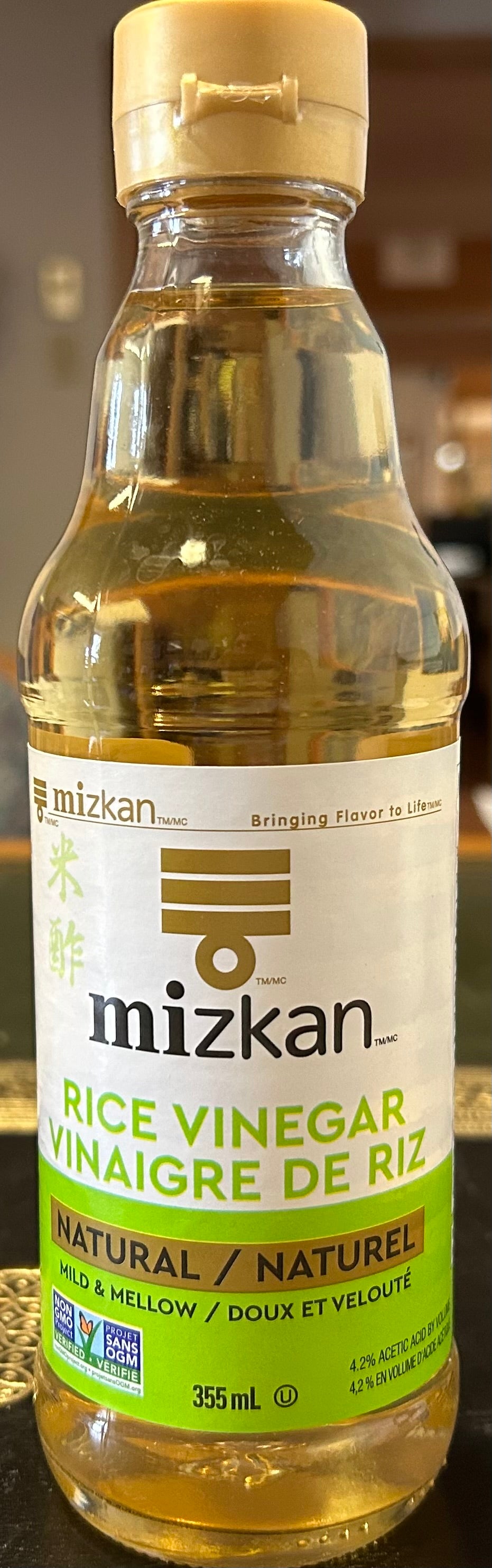 Vinaigre de riz à sushi Mizkan- 355 mL
