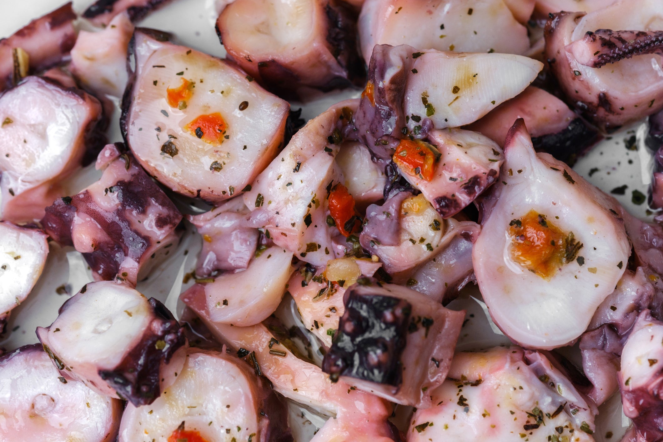 Pieuvre marinée - 227 gr