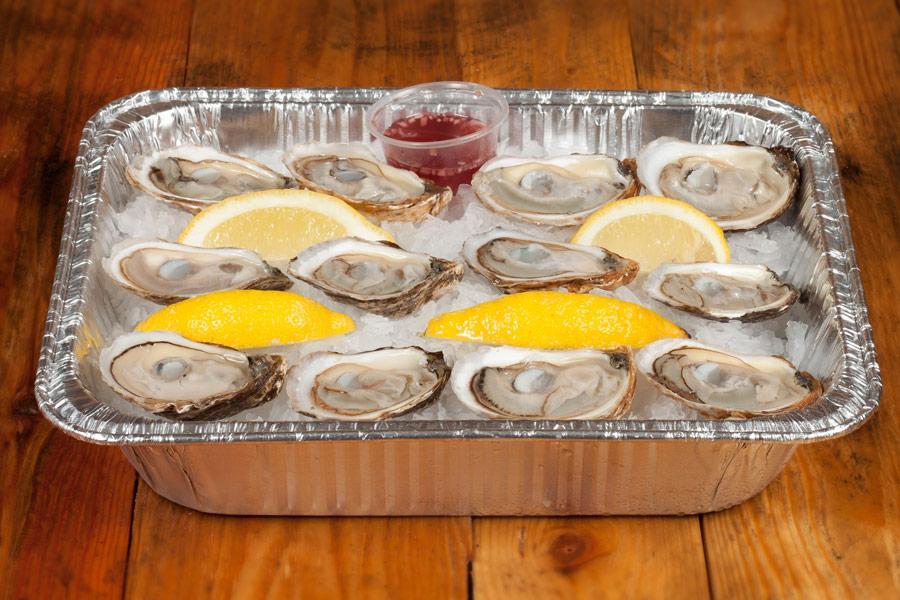 Plateau d'huîtres de l'Ouest